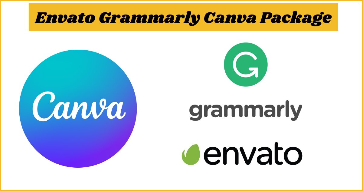 Envato Grammarly Canva Package