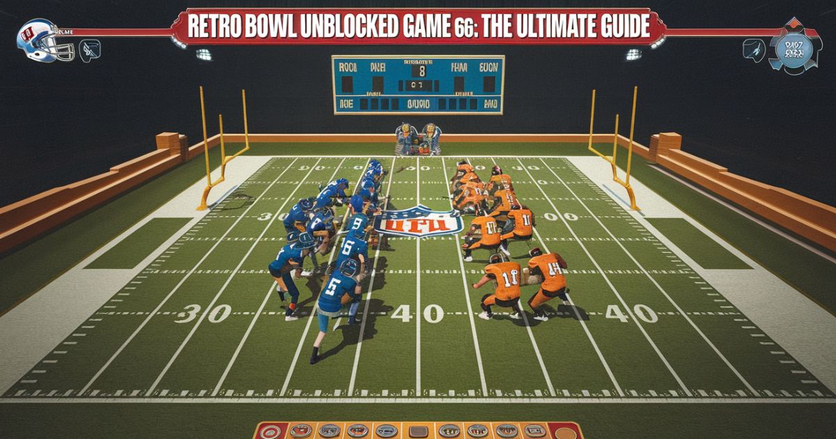 Retro Bowl Unblocked 66